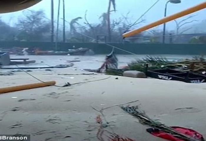 Rumah Richard Branson Diterjang Badai Irma